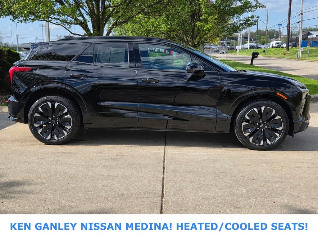 Used 2024 Chevrolet Blazer EV RS with VIN 3GNKDCRJ3RS271657 for sale in Medina, OH