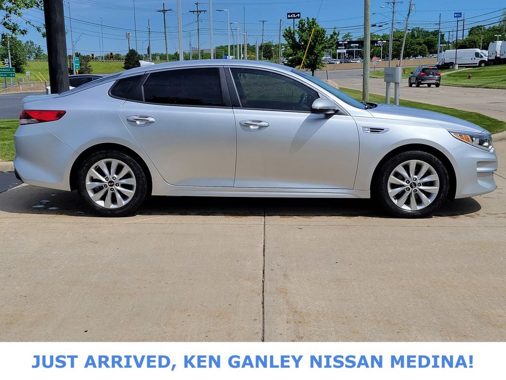 Used 2018 Kia Optima LX with VIN 5XXGT4L3XJG263065 for sale in Medina, OH