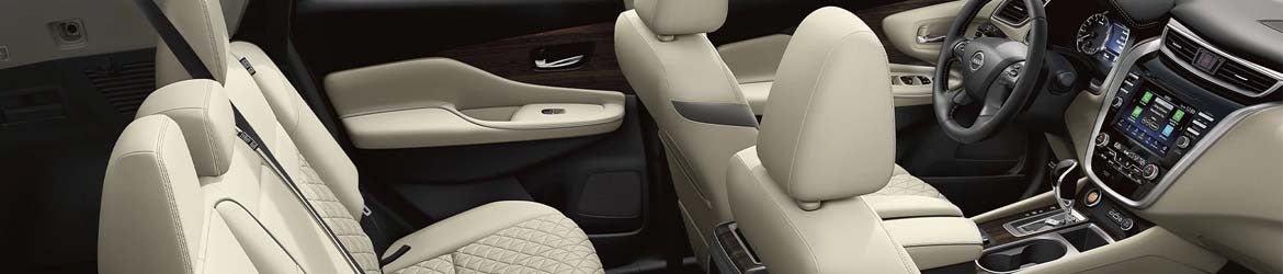 The interior seats in the 2024 Nissan Murano in Medina, OH