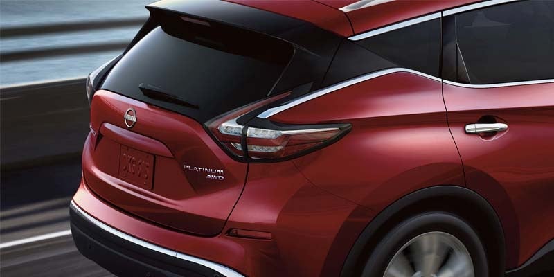 The rear of a 2024 Nissan Murano trim option in Medina, OH
