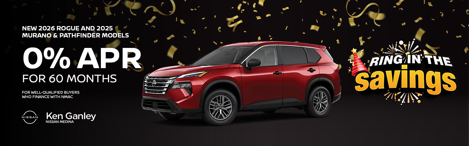 New 2026 Nissan Rogue, 2025 Pathfinder & 2025 Murano Models 