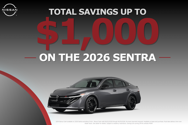 New 2026 Nissan Sentra