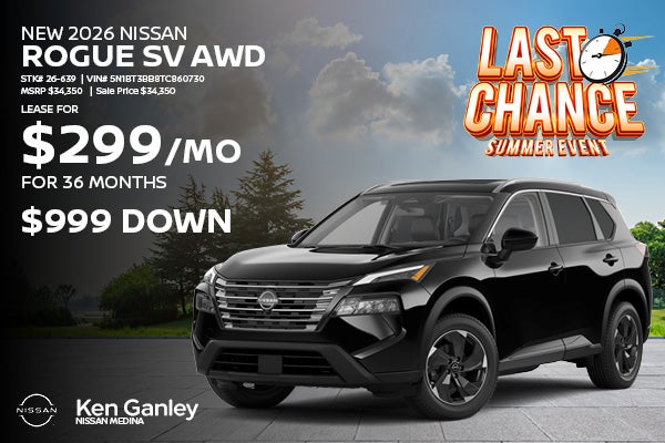 New 2026 Nissan Rogue SV AWD