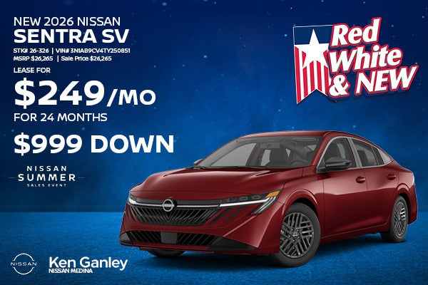 New 2026 Nissan Sentra SV