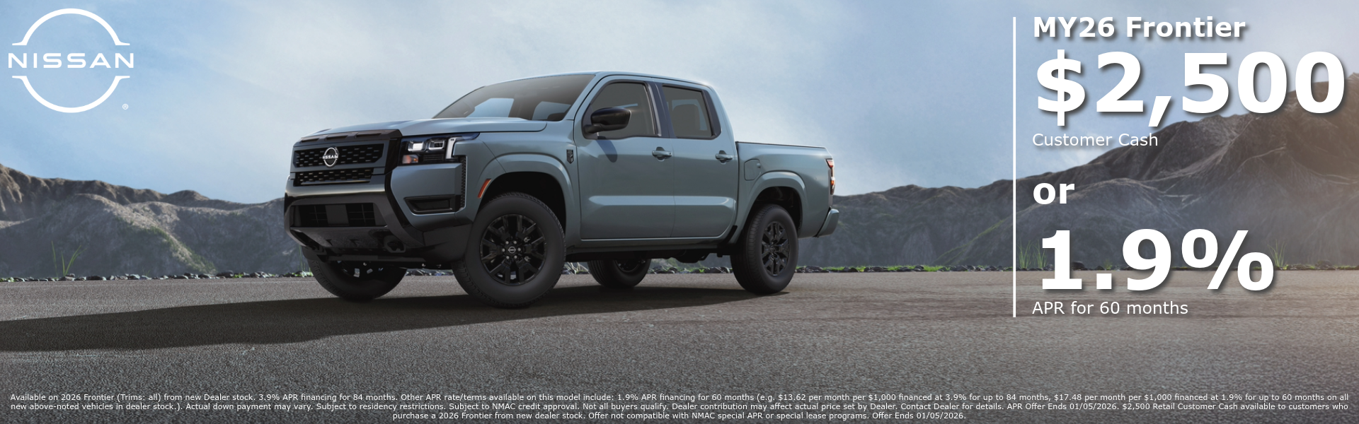 2026 Nissan Frontier